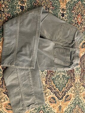Kids Corduroy Casual Pants in Light Blue